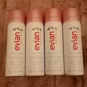 Mini Evian facial sprays (4 pack)